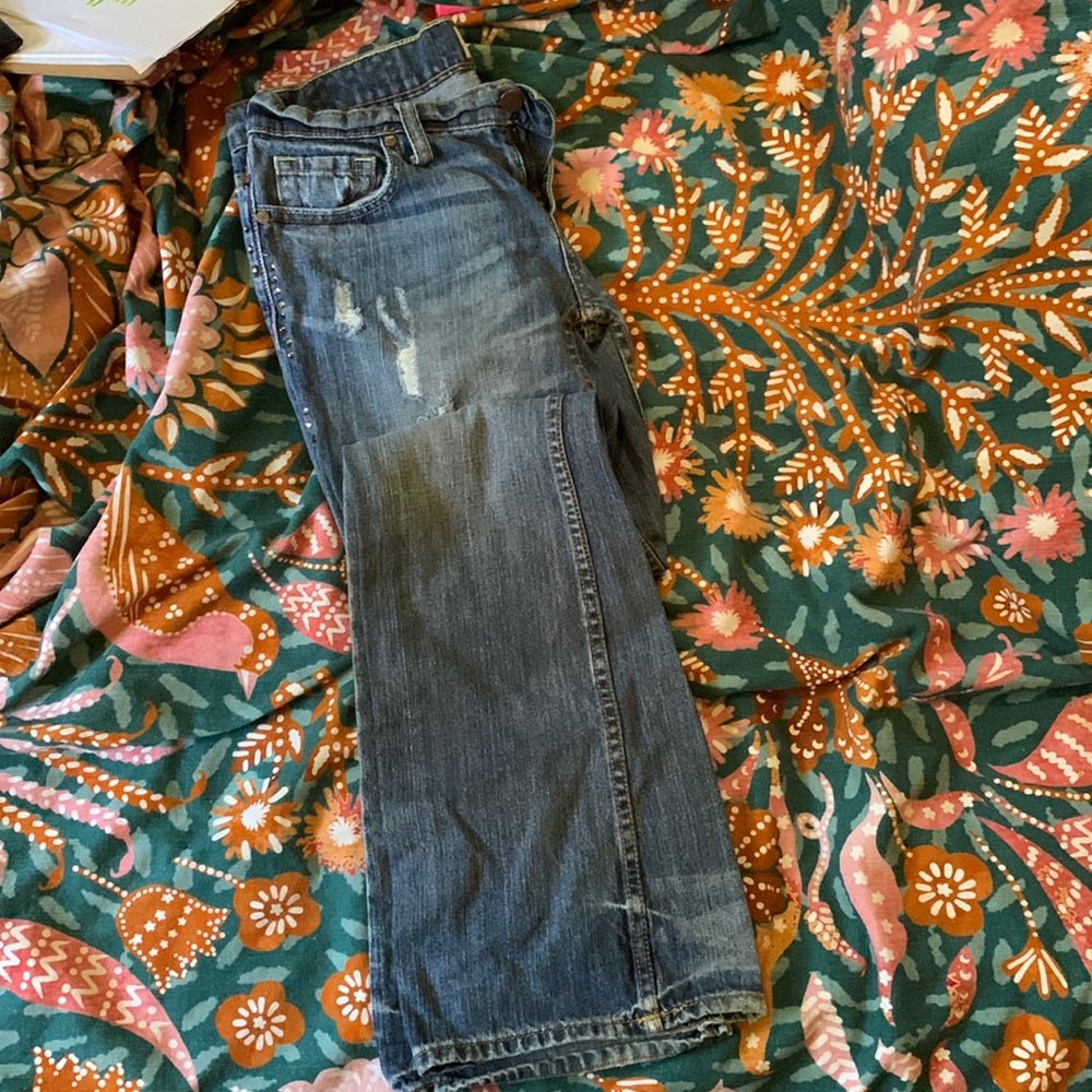 Victoria’s Secret ‘limited edition’ low rise bedazzled bell bottoms
